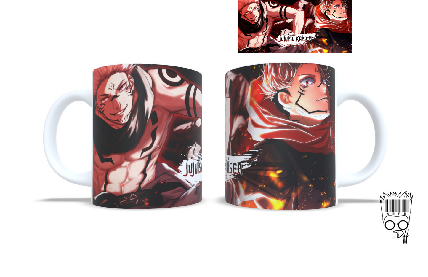 Custom Jujutsu Kaisen Sukuna mug