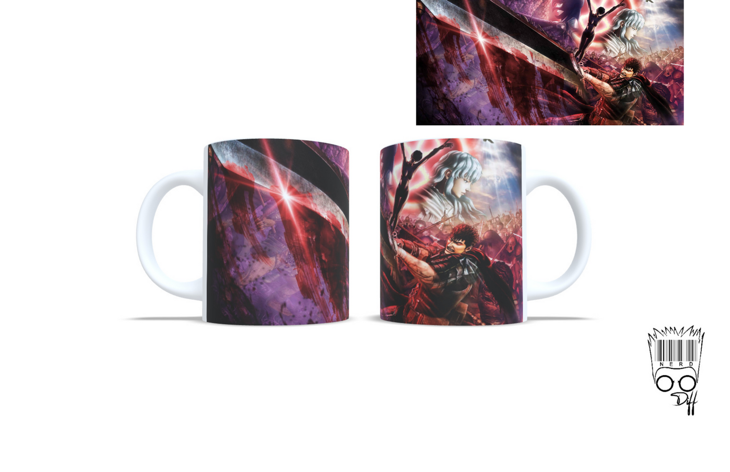 Beserk custom mug