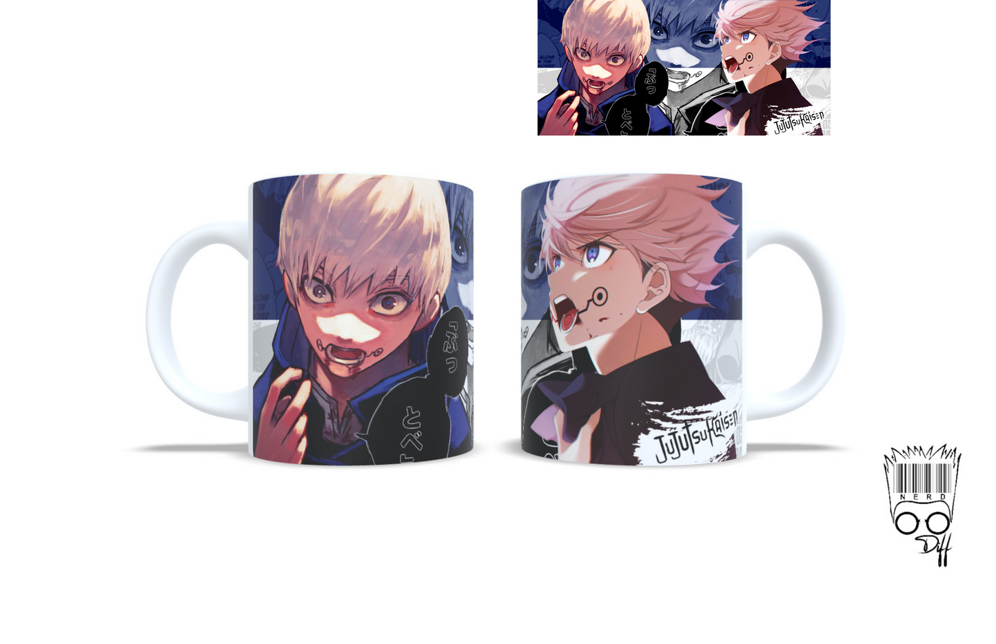 Jujutsu kaisen custom mug