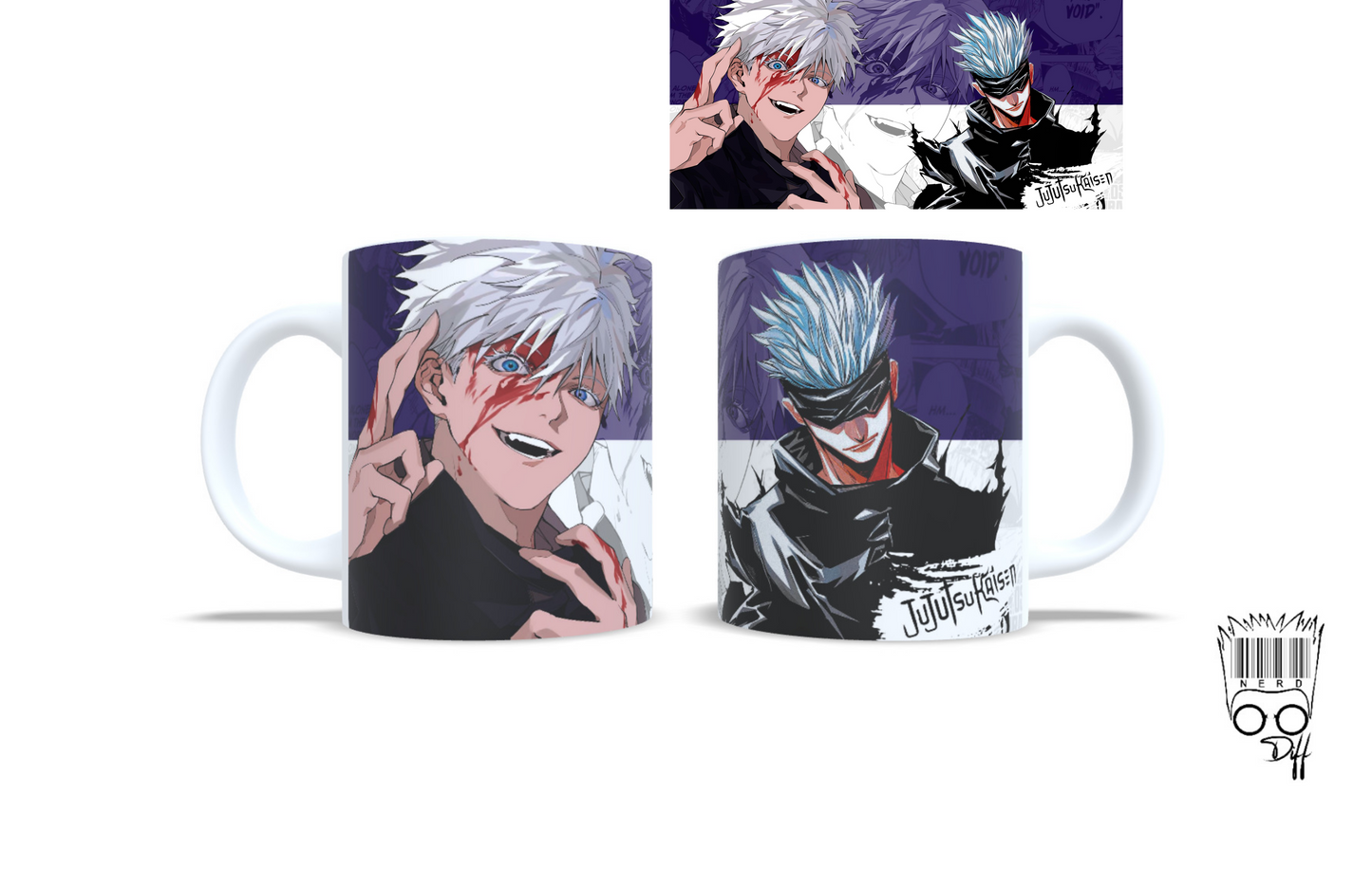 Jujutsu kaisen custom Gojo mug