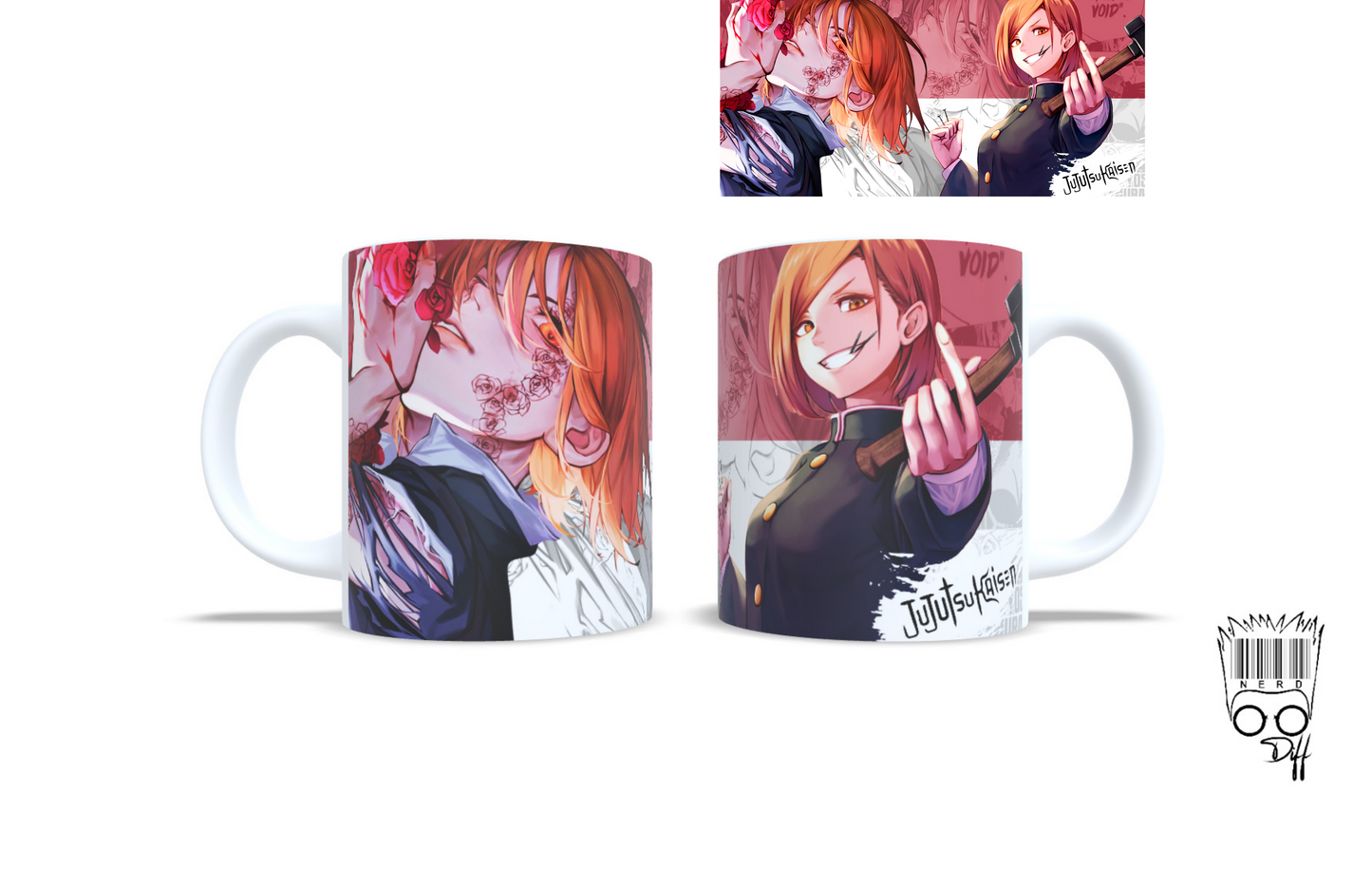 custom Jujustu kaisen Nobara mug