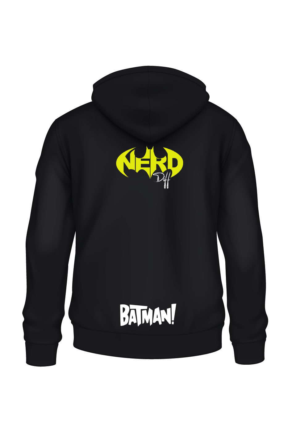 Batman 2 Hoodie – Superhero Pullover Sweatshirt for Men & Women