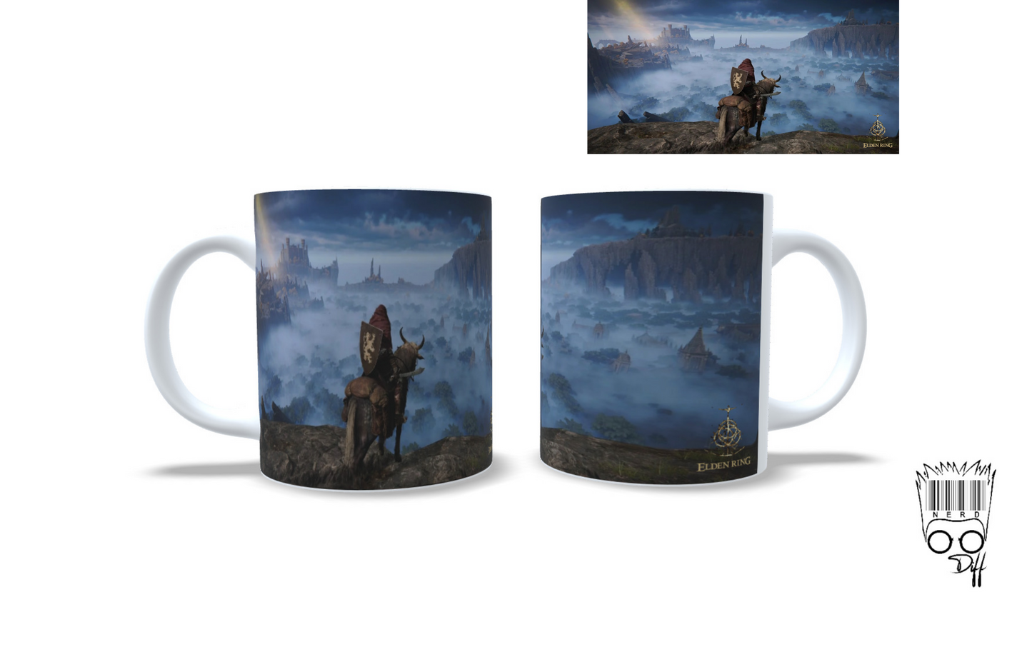 Elden Ring World custom mug