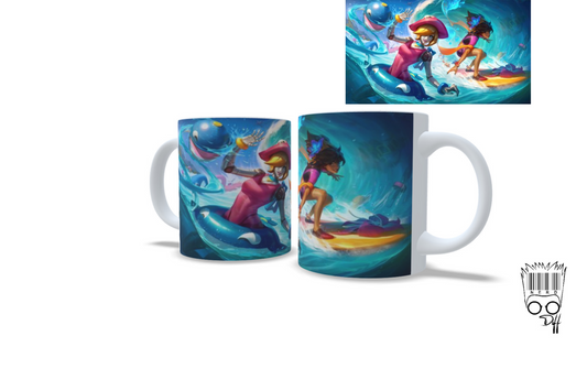 League of Legends custom summer mug