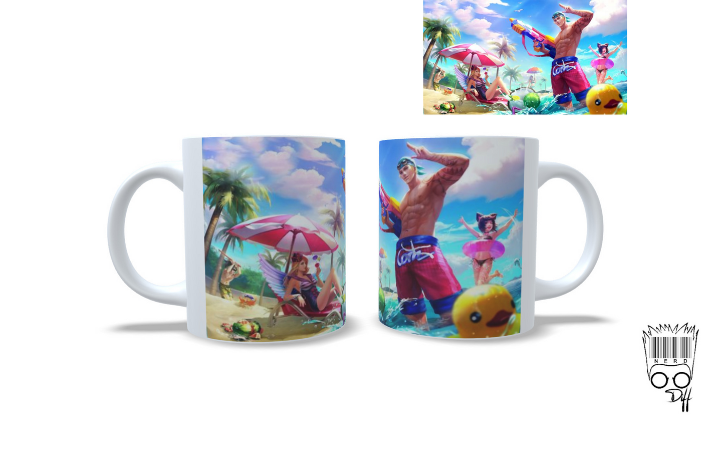 Summer custom mug