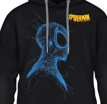 Spider Man 1 Hoodie – Superhero Pullover Sweatshirt for Men & Women