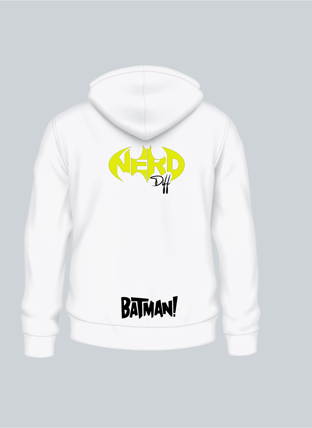 Batman 2 Hoodie – Superhero Pullover Sweatshirt for Men & Women