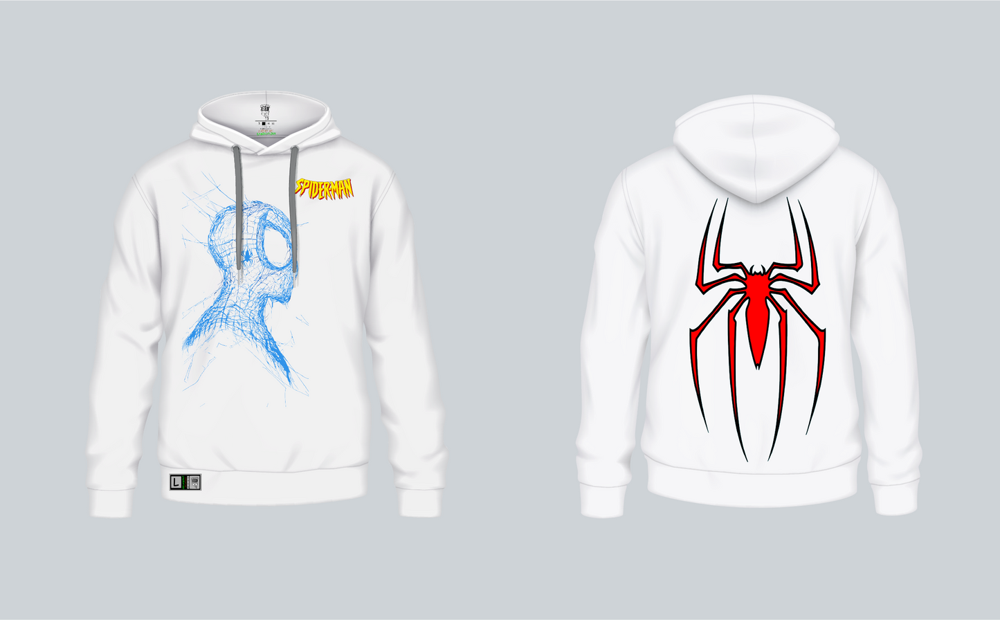 Spider Man 1 Hoodie – Superhero Pullover Sweatshirt for Men & Women