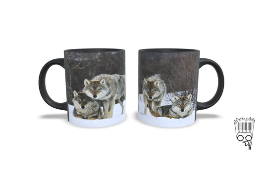 custom Magic wolf mug