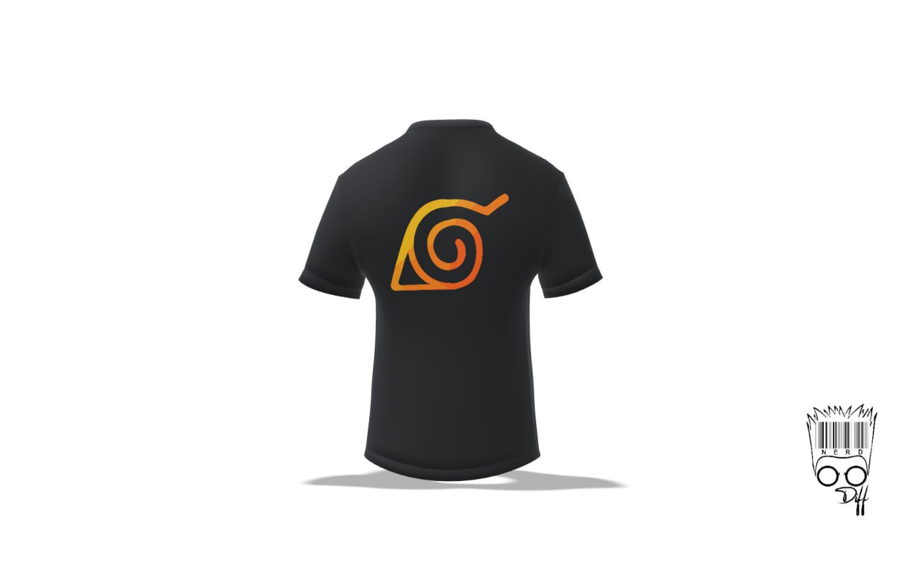 Custom Naruto Rock lee clan Black t-shirt