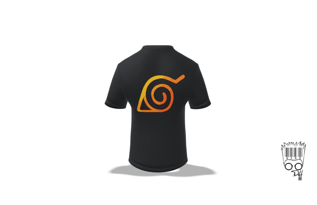 Custom Naruto Rock lee Black t-shirt