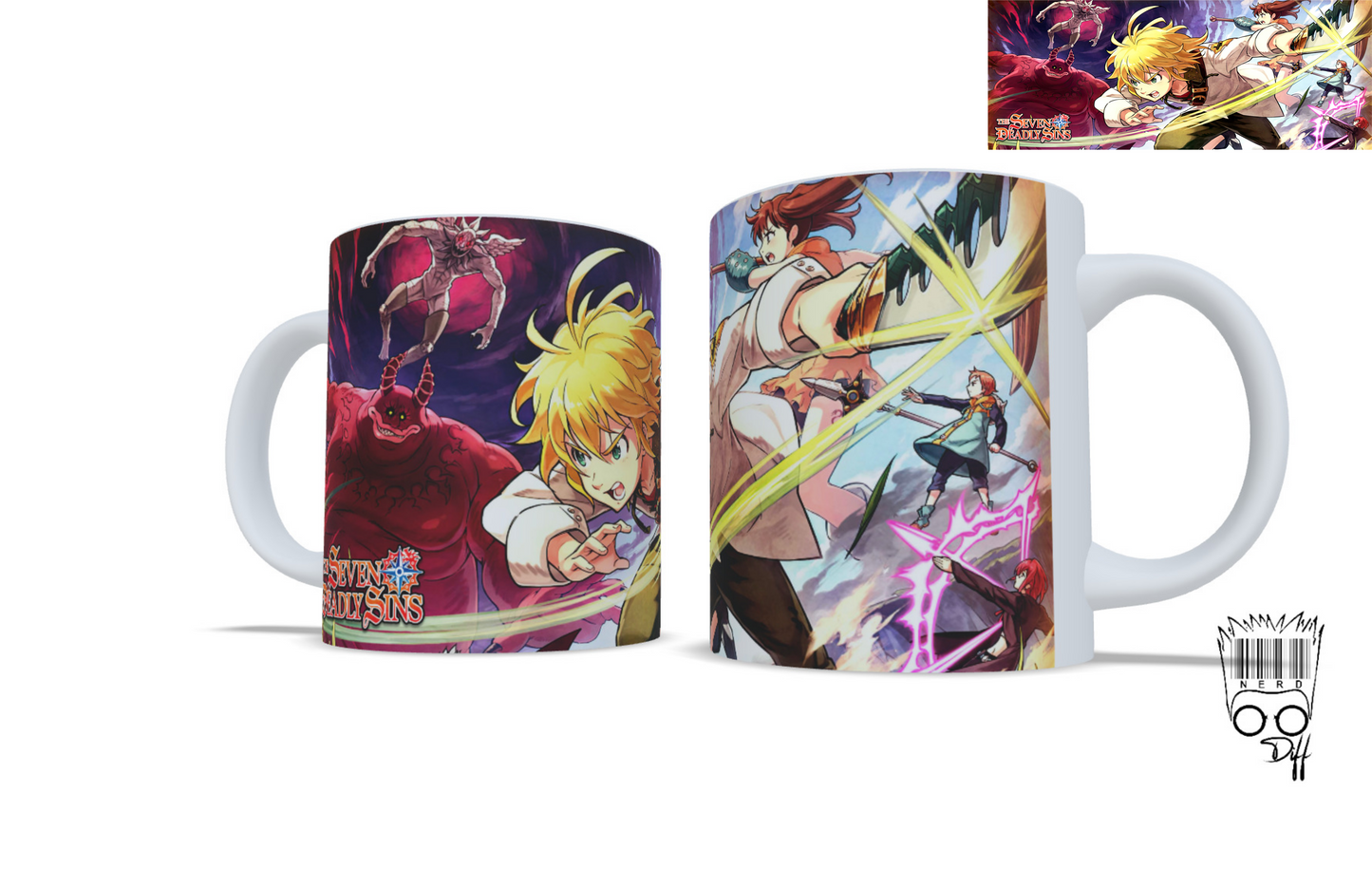 seven deadly sins Meliodas mug