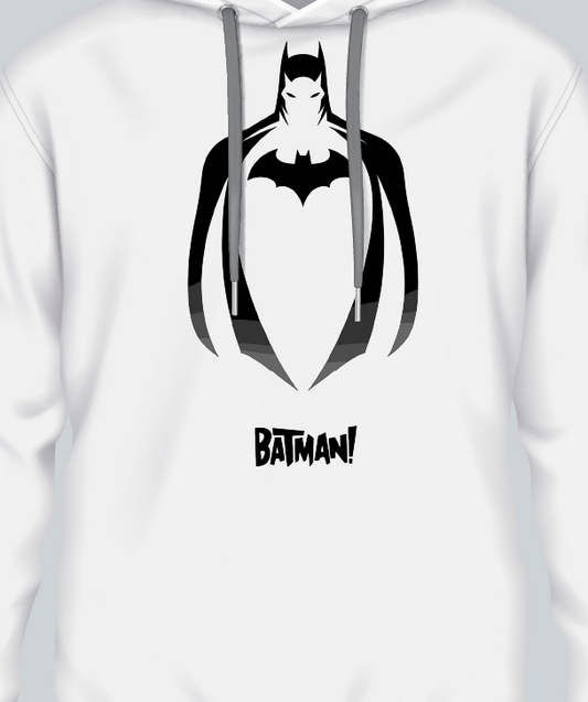 Batman 1 Hoodie – Superhero Pullover Sweatshirt for Men & Women